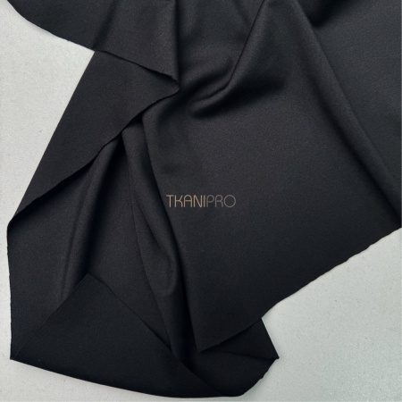 Ткань бифлекс матовый черный, арт. BF5401-5