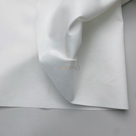 Ткань для брюк карго с жатым крэш эффектом, арт. PL9954-1 цвет молочный