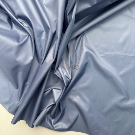 Ткань плащевая дюспо матовая цвет джинсовый, арт. PL2282-91