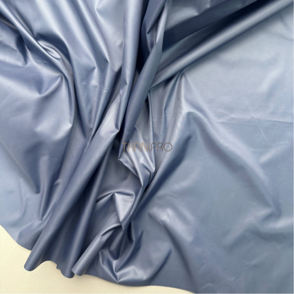 Ткань плащевая дюспо матовая цвет джинсовый, арт. PL2282-91