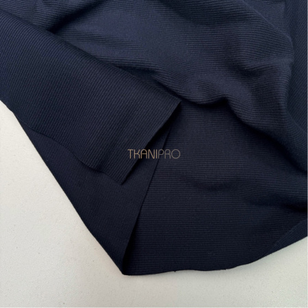 Трикотаж кашкорсе цвет синий, арт. DW1201-52