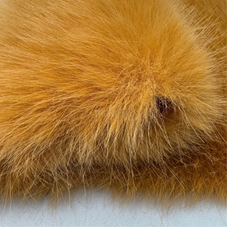 Соболь искусственный мех цвет рыжий янтарный, арт. EN311-8