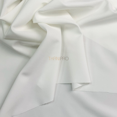 Плательная блузочная ткань софт цвет молочный, арт. BS2004-2