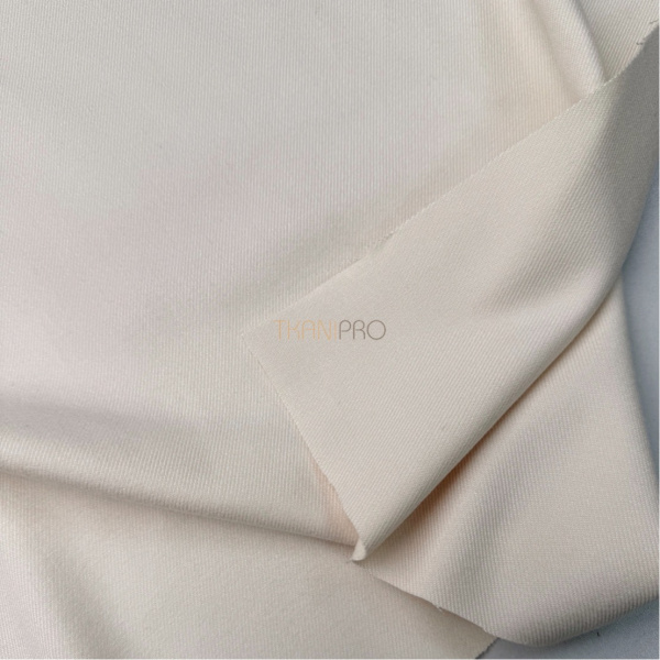 Костюмная плотная ткань цвет кремовый, арт. KD1978-2