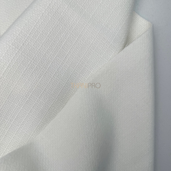 Костюмный твид цвет молочный, арт. CT1740-1