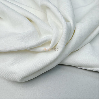 Футер 3 нитка петля хлопок цвет молочный, арт. DF2150-14