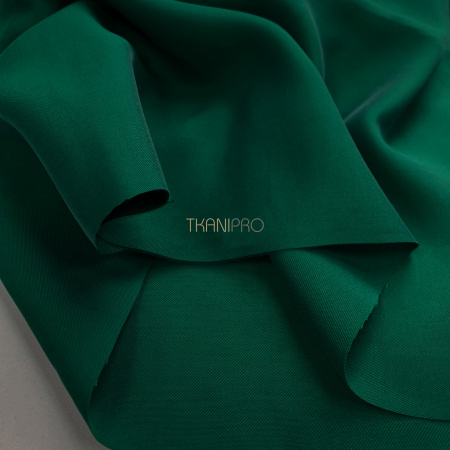 Ткань вискоза костюмная цвет изумрудный, арт. BK1047-6