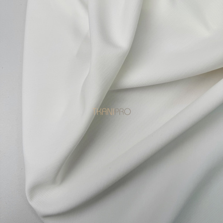 Костюмная ткань с вискозой цвет молочный, арт. K1950-1