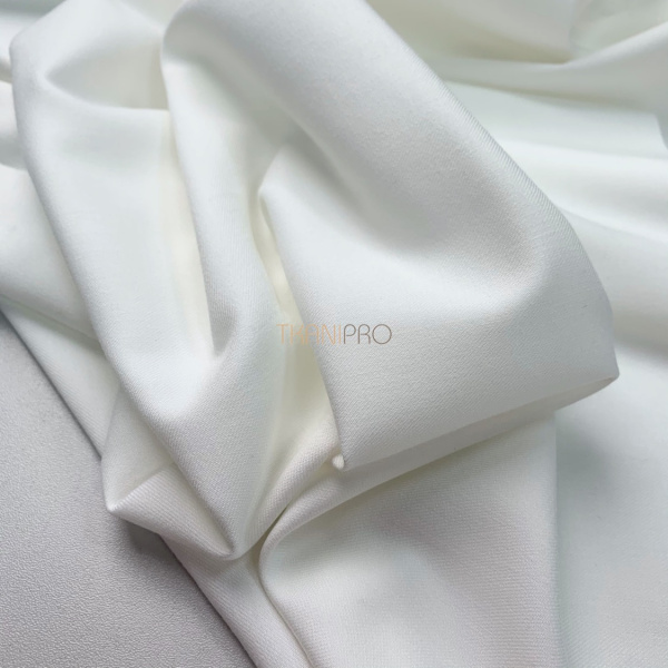 Костюмная поливискоза цвет молочный, арт. KL2053-1