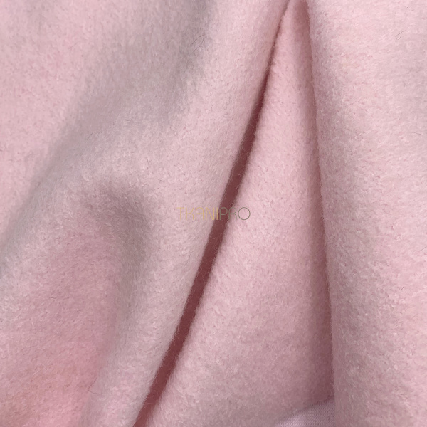 Пальтовый лоден с шерстью, арт. W2008-1 цвет розовый