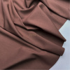Костюмная поливискоза твил цвет шоколадный, арт. KL2053-7