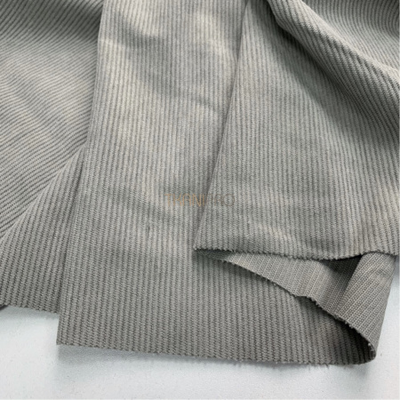 Вельвет мелкий рубчик, арт. KV4104-7 цвет серый