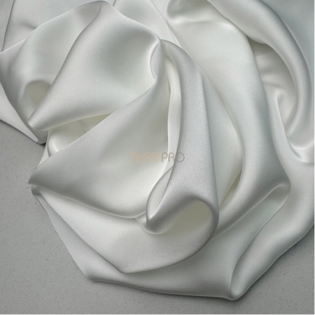 Сатин двухсторонний цвет молочный, арт. SK3104-10