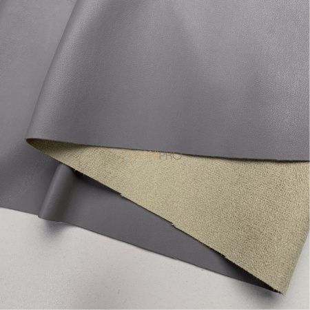 Искусственная кожа на замше, арт. OW1938-3 цвет серый