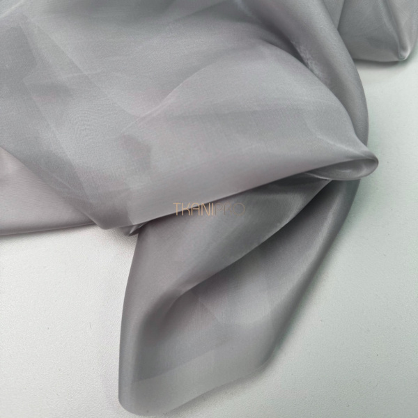 Ткань кристалон цвет серый, арт. SO1036-7