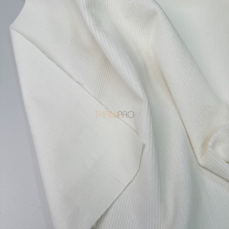 Вельвет хлопок цвет молочный, арт. IKV2035-1