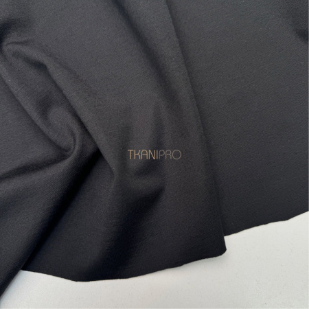 Трикотаж джерси с нейлоном цвет черный, арт. DN3003-2