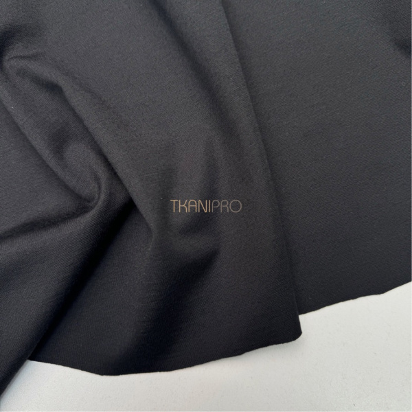 Трикотаж джерси с нейлоном цвет черный, арт. DN3003-2