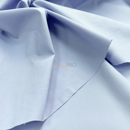 Хлопок сатин рубашечный, арт. CN2156-3 цвет голубой