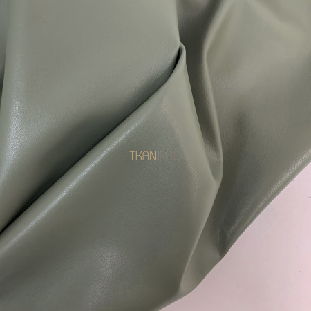 Искусственная кожа на замше, арт. OW1934-5 цвет шалфей