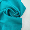Ткань лён с вискозой цвет бирюзовый, арт. L2150-12