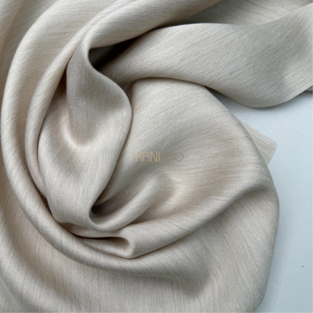 Вискоза плательная с шерстью цвет бежевый, арт. LB5001-22