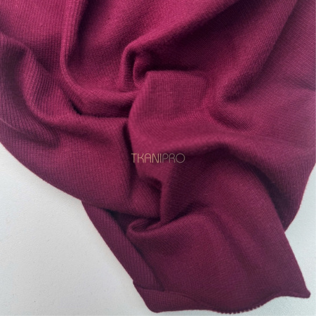 Трикотаж кашкорсе, арт. DW1201-50 цвет бордовый