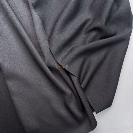 Костюмная поливискоза цвет черный, арт. KA2001-018