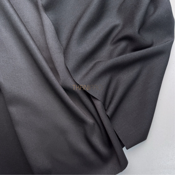 Костюмная поливискоза цвет черный, арт. KA2001-018