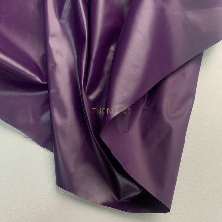 Ткань плащевая дюспо двухсторонняя глянец, арт. PL2000-60 цвет фиолетовый