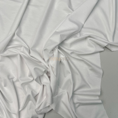 Трикотаж стрейч вискоза цвет молочный, арт. MD2129-2