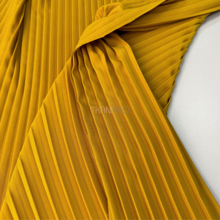 Плиссе параллельная складка 1-1 см, арт. PLS3110-14 цвет охра