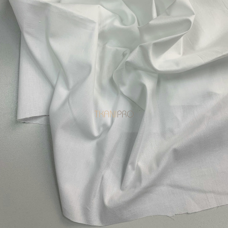 Хлопок поплин стрейч, арт. TC2038-1 цвет белый Хлопок поплин стрейч, арт. TC2038-1 цвет белый