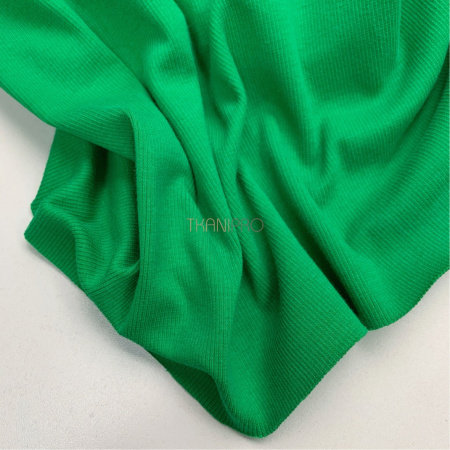 Трикотаж кашкорсе цвет зеленый травяной, арт. DW1201-40