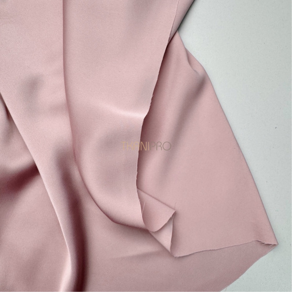 Шелк искусственный цвет пыльная роза, арт. S2144-16