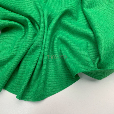 Рибана под ангору, арт.WD4354-23 цвет зеленый травяной меланж