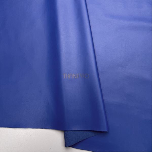 Искусственная кожа на замше цвет электрик, арт. OW1937-8