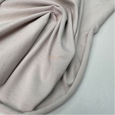 Трикотаж кулирная гладь, арт. DK3551-25 цвет бежевый серый