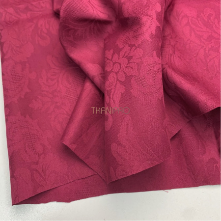 Жаккард цвет бордовый, арт. ZC3001-4