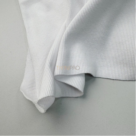 Трикотаж кашкорсе цвет белый, арт. DW1204-1