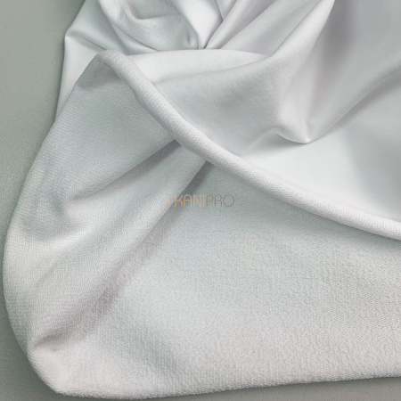 Футер 2 нитка петля, арт. DF3710-5 цвет белый Футер 2 нитка петля, арт. DF3710-5 цвет белый