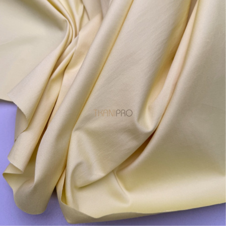 Хлопок сатин рубашечный цвет желтый, арт. TK4001-9