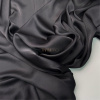 Шелк искусственный цвет черный, арт. S2149-3
