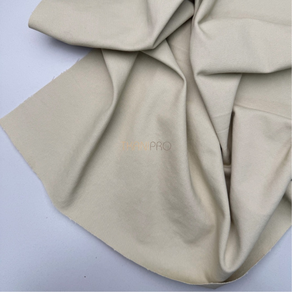 Хлопок твил плотный цвет бежевый, арт. IKM3005-4