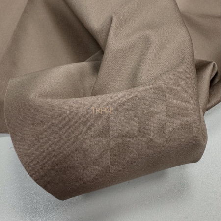 Костюмный хлопок стрейч, арт. TK2047-5 цвет кофейный