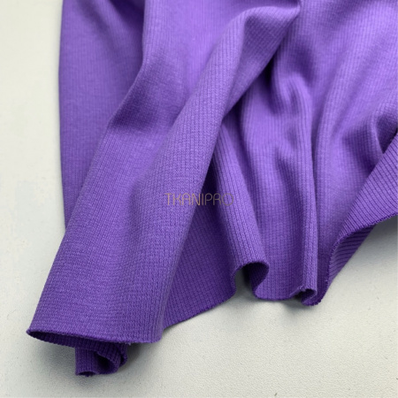 Трикотаж кашкорсе, арт. DW1201-34 цвет фиолетовый