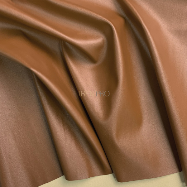 Искусственная кожа, арт. O2209-8 цвет рыжий и коричневый