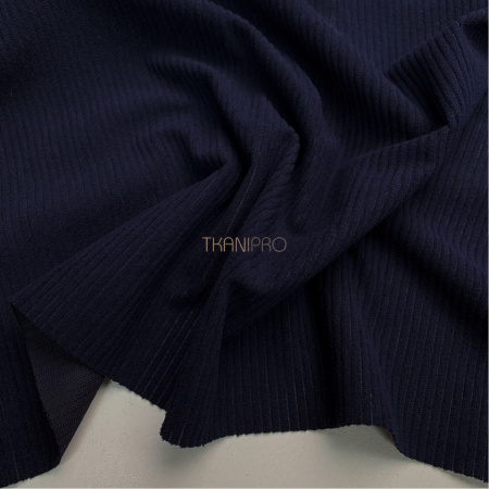 Вельвет ткань цвет синий, арт. KV5352-62