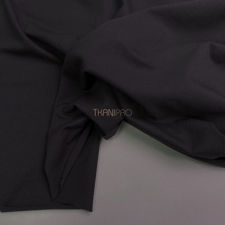 Трикотаж кулирная гладь цвет серый графит, арт. DK3555-6