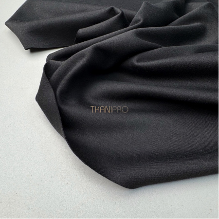 Трикотаж джерси, арт. D2039-21 цвет черный